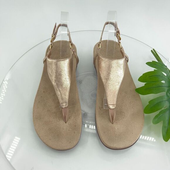 Vionic Gold Women's Sandals - Picture 2 of 14